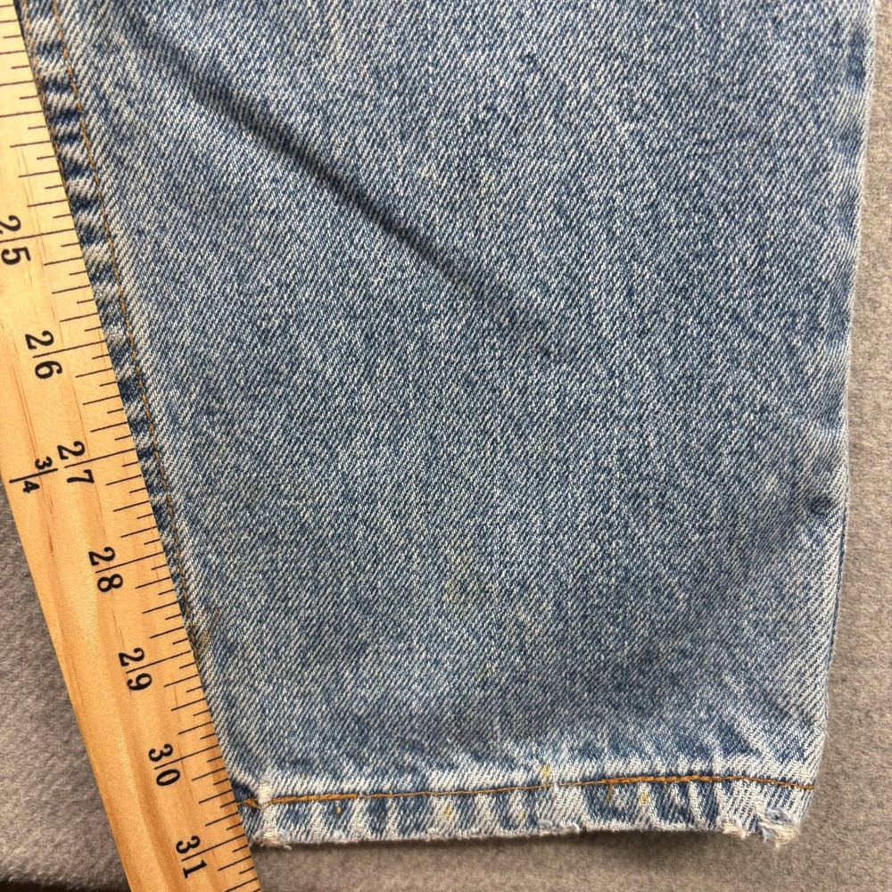 Vintage 90s Levis 550 Jeans Mens 32x31 (Tag 33x32) Thrashed Grunge 1999 *FLAWS - Picture 3 of 14